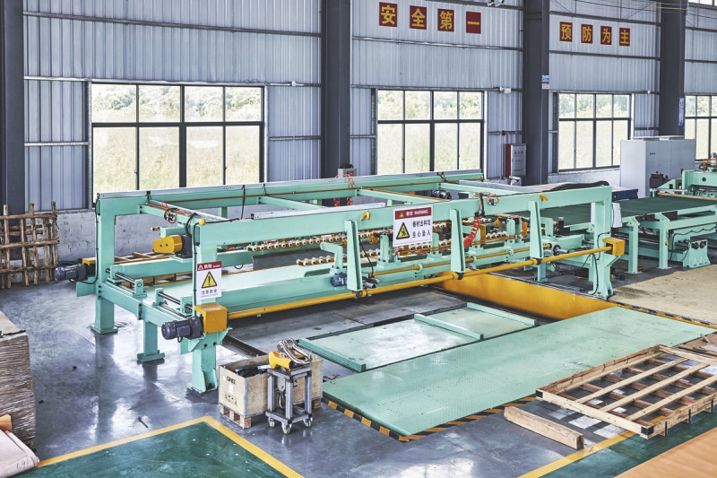 整平叠料架+出料平台