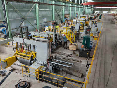 8.0mm1550型高强钢纵剪分条机组